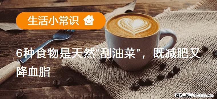 【生活小常识】6种食物是天然“刮油菜”，既减肥又降血脂 - 衢州生活资讯 - 衢州28生活网 quzhou.28life.net